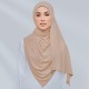 AZ CLAIRE RELAXED SHAWL CHESTNUT