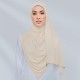 AZ CLAIRE RELAXED SHAWL IVORY